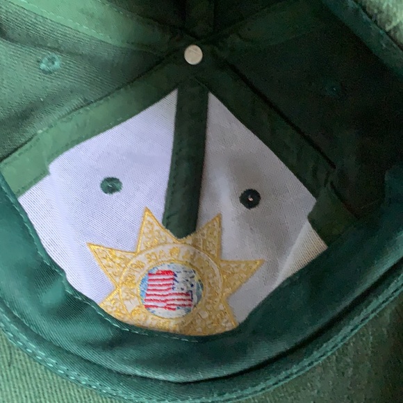 Correctional Peace Officer's Foundation Green Cap - Picture 6 of 7